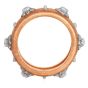Buccellati Macri Eternelle 18K Gold Diamond Band Ring
