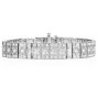 Dover Platinum 11.50carat Diamond Wrap Bracelet