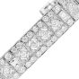 Platinum 11.50carat Diamond Wrap Bracelet