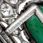 Buccellati Four-Strand Pearl Diamond Emerald 18K Bracelet
