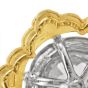 Buccellati Old Mine Cut Diamond & Pearl 18K Gold Drop Day Night Earrings