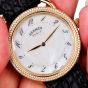 Hermes Arceau Diamond Yellow Gold  38mm Watch Ref AR5.786|Dover Jewelry|