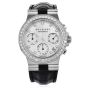 Bvlgari Diagono 35mm Chronograph 18K Diamond Watch Ref CHW 35 G