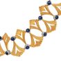 Buccellati Sapphire Vintage 18K Gold Choker Necklace