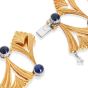 Buccellati Sapphire Vintage 18K Gold Choker Necklace