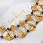 Buccellati Sapphire Vintage 18K Gold Choker Necklace
