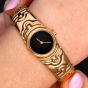 Bvlgari Parentesi 18K Yellow Gold Bangle Watch, Ref. BJ 10