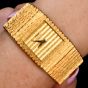 1980s Piaget Polo 18K Yellow Gold Textured Watch Ref 7131 C516