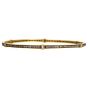 Judith Ripka  Fancy Diamond 18k Yellow Gold Bangle Bracelet