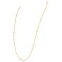 Judith Ripka Diamond 18K Yellow Gold 32 Inches Fancy Chain Necklace