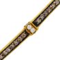 Judith Ripka  Fancy Diamond 18k Yellow Gold Bangle Bracelet