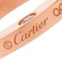 Cartier LOVE Pendant – 3 Diamonds, 18K Rose Gold, Iconic Design