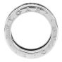      Bvlgari B.Zero1 4-Band Eternity Ring in 18K White Gold Pavé Diamonds