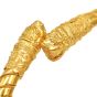 Vintage Lalaounis Chimera Ram Head 22K 18K Gold Choker Necklace