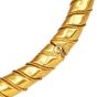 Vintage Lalaounis Chimera Ram Head 22K 18K Gold Choker Necklace
