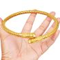 Vintage Lalaounis Chimera Ram Head 22K 18K Gold Choker Necklace