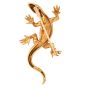 Vintage Buccellati 18K Yellow Gold Lizard Pin Brooch