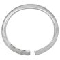  Mario Buccellati 18K White Gold Open Cuff  Bangle Bracelet