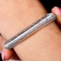  Mario Buccellati 18K White Gold Open Cuff  Bangle Bracelet