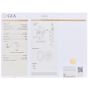 GIA 3.02cts Fancy Yellow Oval Diamond Platinum Three Stone Engagement Ring