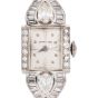Antique Hamilton Diamond Platinum Ladies Cocktail Watch