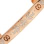 Gucci 18K Rose Gold Enamel Icon Blossom Bracelet