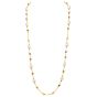 Judith Ripka  Tourmaline, Diamond & South Sea Pearl Chain Necklace