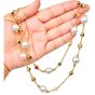 Judith Ripka  Tourmaline, Diamond & South Sea Pearl Chain Necklace