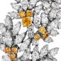Tiffany & Co Vintage Vivid Diamond Platinum Brooch Pin |Dover jewelry|