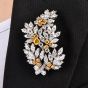Tiffany & Co Vintage Vivid Diamond Platinum Brooch Pin |Dover jewelry|