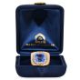  Buccellati Vintage Certified 3.50ct Ceylon Sapphire 18K Gold Ring |Dover Jewelry|
