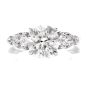 GIA Certified 3.41cts Round Brilliant Cut Diamond Platinum Engagement Ring