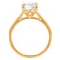 GIA 2.02 Brilliant Round 18K Gold Solitaire Engagement Ring|Dover Jewelry|