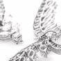 Celebrity 33.01cttw Baguettes Pear Diamond Platinum Drop Necklace|Dover Jewelry|