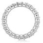 Estate  Natural Diamond Platinum Eternity Band RIng