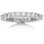 Estate  Natural Diamond Platinum Eternity Band RIng