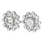 GIA 7.42cttw Diamond Platinum Star Statement Earrings|Dover Jewelry|