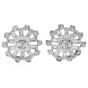 GIA 6.72cttw Diamond Platinum Star Statement Earrings|Dover Jewelry|