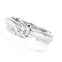 Chimento Diamond 18K White Gold Italian Engagement Ring 