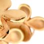  Angela Cummings 1980s Yellow Gold  Clip-on Flower Earrings