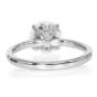 GIA 1.56 Carat H VVS2 Round Cut White Gold Solitaire Engagement Ring