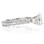 Tacori Cushion GIA Diamond Platinum Engagement Ring 