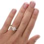 Tacori Cushion GIA Diamond Platinum Engagement Ring 