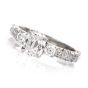 Tacori GIA Diamond Eternity Band Platinum Designer Engagement Ring 