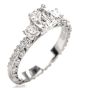 Tacori GIA Diamond Eternity Band Platinum Designer Engagement Ring 