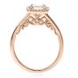 GIA Cushion Diamond D- VS2  18K Gold Engagement Ring