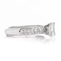 Tacori GIA Cushion Pave Diamond Platinum Engagement Ring 