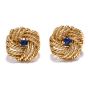 VCA Vintage Van Cleef & Arpels French Gold CuffLinks 