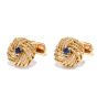VCA Vintage Van Cleef & Aprels French Gold Cuff Links 