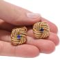 VCA Vintage Van Cleef & Aprels French Gold Cuff Links 